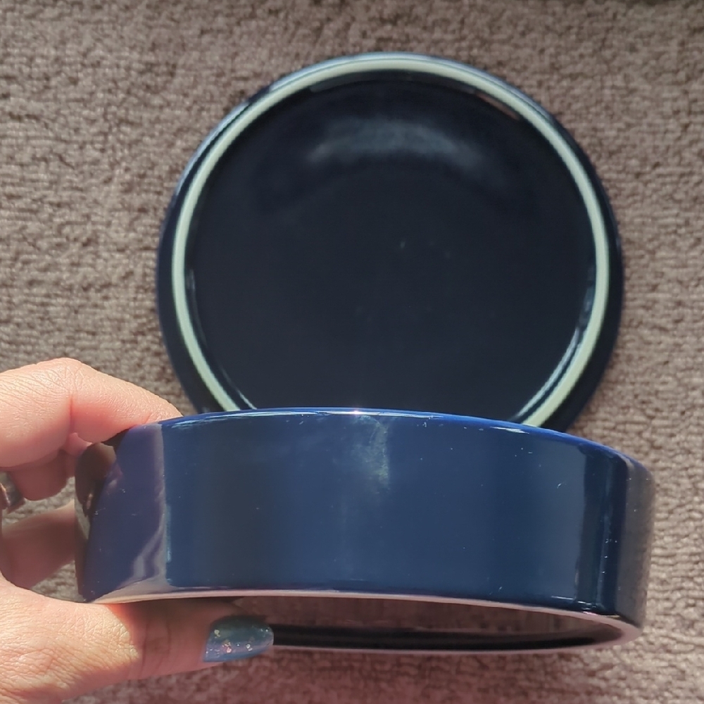Don Julio 1942 Margarita Salt Bar Tending Blue White Ceramic Dish with Lid - Picture 6 of 8